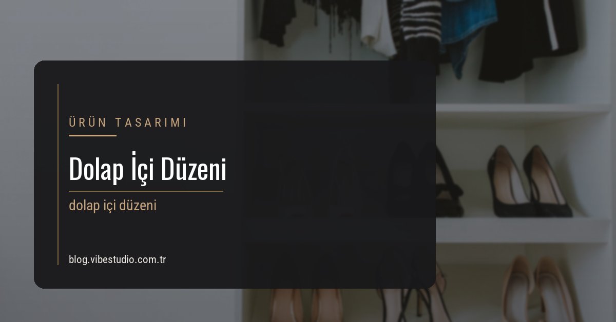 Bir dolabın iç düzeninde raf ve çekmece yerleşiminin görünümü