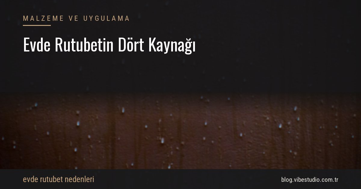 Duvar yüzeyinde nem kaynaklı leke ve doku değişiminin görünümü