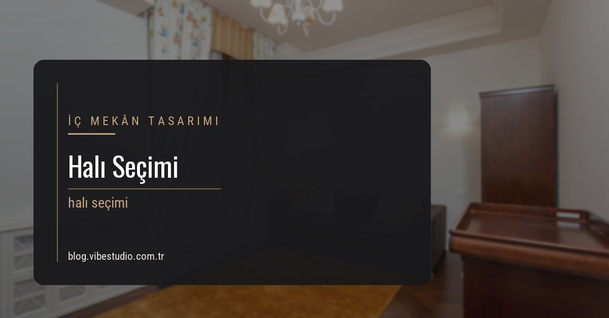 Oturma alanında zemine serilmiş halının ve mobilya yerleşiminin görünümü