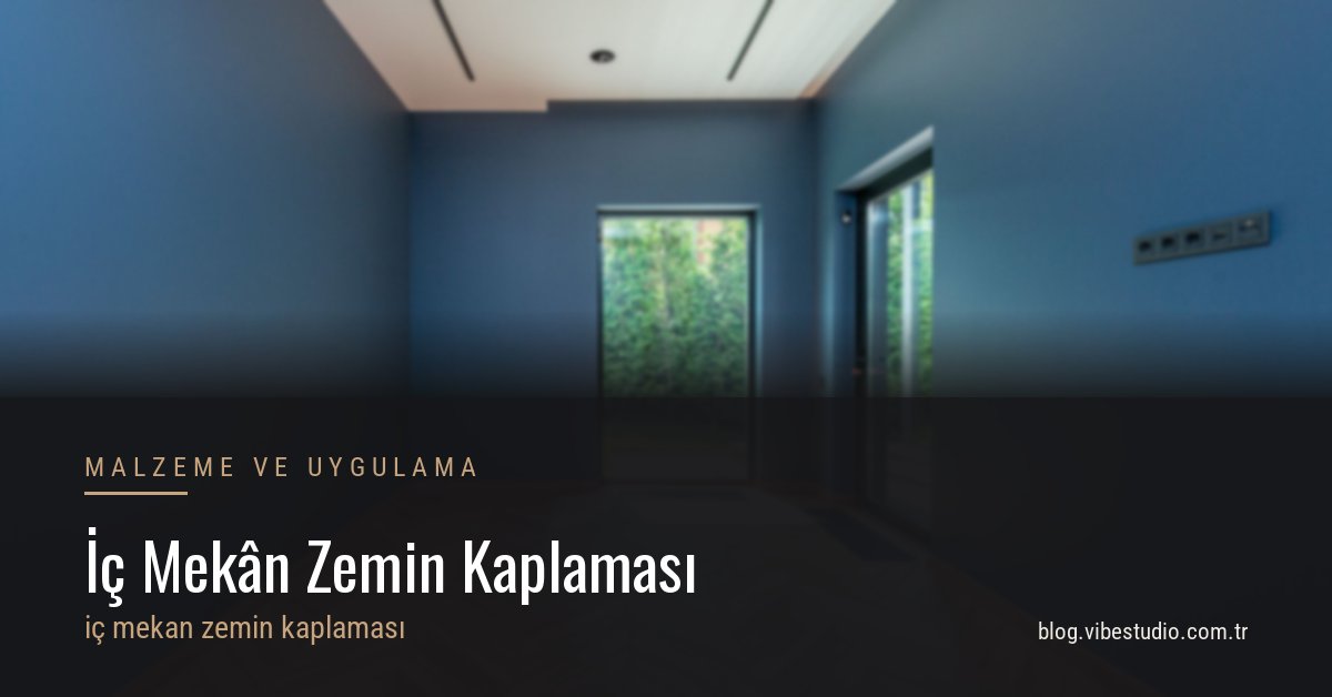 İç mekânda ahşap zemin kaplamasının ve oda düzeninin görünümü